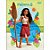 Caderno Brochurinha  Moana 2 1/4 Pequeno 80 Folhas SORTIDO - Tilibra - Imagem 4
