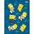 Caderno Brochura Capa Dura Universitário Os Simpsons 80 Folhas SORTIDO - Tilibra - Imagem 3