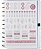 Caderno Inteligente Pink Blossom 80 Folhas Grande - Caderno Inteligente - Imagem 2