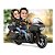 Caricatura de Casal em Moto - Imagem 4