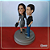 Caricatura Impressão 3D - Escultura Pintada à Mão - Imagem 4