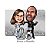 Caricatura de Bodas e Aniversário de Casamento - Imagem 3
