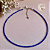 Choker – Lápis Lazuli cubo lapidado de 2mm - Imagem 2