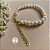 Pulseira de Pérolas de Água Doce Branca Arroz Irregular -  Corrente extensora - 17,5cm + 2,5 cm extensora - Imagem 1