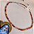Choker - Ágata de Fogo - com extensor Prata Folheada - Imagem 5