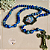 Terço com Medalha Nossa Senhora de Guadalupe em Lápis Lazuli - Imagem 2