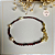 Pulseira de Granada Esfera Lapidada de 3mm com Pérola de Água Doce - Folheado - Imagem 2