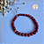 Coleção Amor - Pulseira de Jaspe Vermelho - Imagem 2