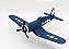 Maquete Vought F4U Corsair 1:72 Azul Escuro - Imagem 1