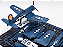Maquete Vought F4U Corsair 1:72 Azul Escuro - Imagem 3