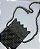 Mini Bag Diamantes Negros - Imagem 3