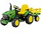 Trator Elétrico John Deere Ground Force 12v Com Carretinha - Imagem 3