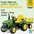 Trator Elétrico John Deere Ground Force 12v Com Carretinha - Imagem 4