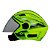 Capacete Para Moto X Open Neon Fw3 Viseira Cristal - Imagem 3