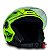 Capacete Para Moto X Open Neon Fw3 Viseira Cristal - Imagem 1