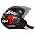 Capacete Fw3 Aberto X Open Speed Original Aprovado Inmetro - Imagem 1