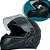 Capacete De Moto Gt Classic Fechado Preto Fosco 56 58 60 - Imagem 1