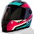 CAPACETE GT SUPER FW3 + VISEIRA BLACK - Imagem 1