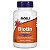 Biotina 5000 mcg 120 veg caps Now Foods - Imagem 1