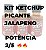 Kit 3 Molhos de Pimenta Alma Quente Picante Especial 100ml - Imagem 2