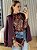 Blusa Tule Floral Paisley - Imagem 4