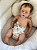 Bebe Reborn Silicone Solido Kit Indie - Imagem 9