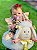 Bebê reborn kit Abgail sorrindo - Imagem 2
