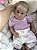 Bebê reborn silicone sólido Cecília - Imagem 8