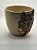 Caneca artesanal cerâmica lobo florido - Imagem 6