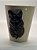 caneca artesanal cerâmica gato egípicio - Imagem 2