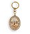 Chaveiro Divino Espirito Santo Strass com Perola - Imagem 1