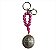 Chaveiro Mosquetão 3D Medalha de São Bento Rosa - Imagem 1