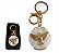 Chaveiro Strass Metal Perola Divino Espirito Santo - Imagem 1