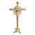 Crucifixo de Mesa Resina Importada Claro 58cm - Imagem 1