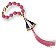 Dezena Retrovisor Carro N Senhora Aparecida Perola Rosa 26cm - Imagem 1