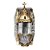Pia Água Benta Nossa Senhora Aparecida em Metal Dourado 14cm - Imagem 1