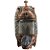 Pia Água Benta Nossa Senhora Aparecida em Metal Bronze 14cm - Imagem 1