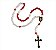 Terço de Mão Acrilico Divina Misericordia Jesus 37cm - Imagem 1