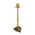 Castical Uma Vela 35 x 14 cm Bronze - Imagem 1