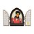 Capela em MDF Resinado Beato Carlo Acutis Portas 18 cm - Imagem 1