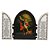 Capela em MDF Resinado São Miguel Arcanjo com Portas 18 cm - Imagem 1