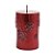 Vela Decorativa Natalina Torre Vinho - 10 cm - Imagem 1