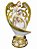 Imagem Sagrada Familia Dourada Resina Importada Luxo 20cm - Imagem 1