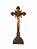 Crucifixo De Mesa Cruz Resina Importada 20Cm - Imagem 1