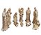 Presepio 30cm Dourado Resina Importada 10 peças - Imagem 1