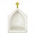 Abajur Luminaria  Capela Branca 33cm - Imagem 1