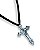 12 Cordoes Cruz Sagrado Coração De Jesus Metal Niquel - Imagem 1
