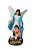 Imagem Anjo Da Guarda Azul Resina Nobre 15cm - Imagem 1