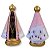 Imagem Nossa Senhora Aparecida Perola Rosa Trabalhada 25cm - Imagem 1