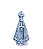 Imagem Nossa Senhora Aparecida Marmore Gesso Premium 10cm - Imagem 1